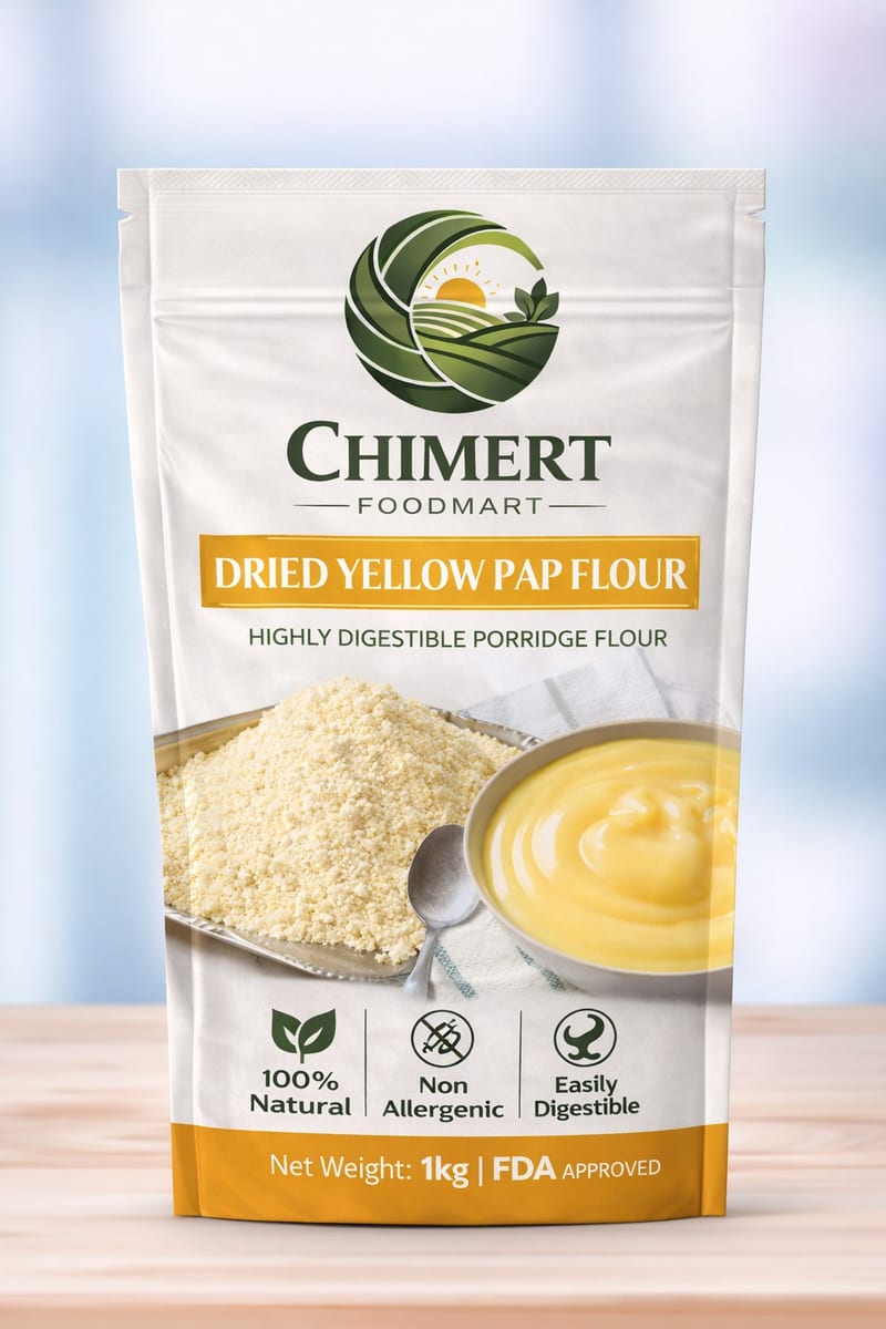 Dried Yellow Pap